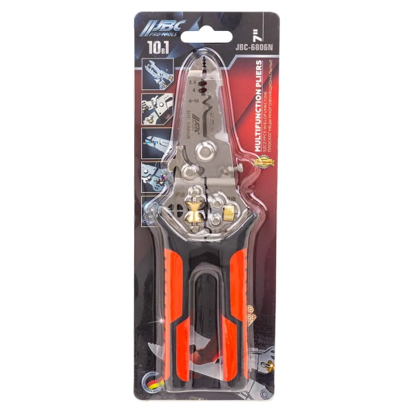 Плоскогубцы многофункциональные 10в1 7''