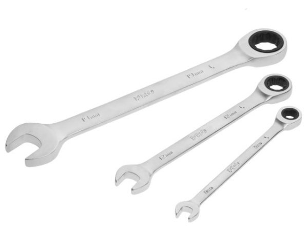 Набор ключей комбинир. 8-19мм 11шт трещоточных PRO STARTUL (PRO-7111)