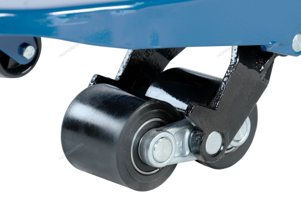 Тележка складская гидравлическая с резиновыми колесами 3 т NORDBERG N3902-30R