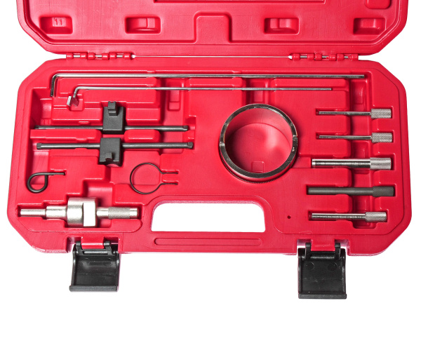 Набор инструментов для обслуживания дизельного двигателя JTC 4845 (PEUGEOT, CITROEN, 11 предметов в кейсе)