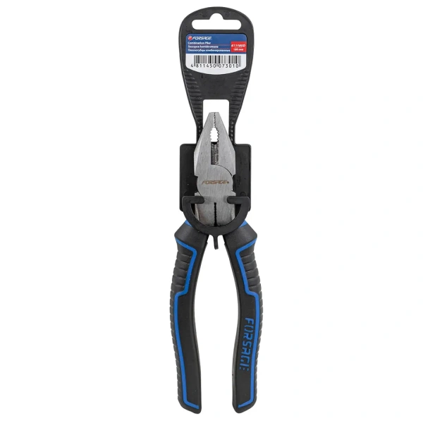 Плоскогубцы комбинированные 180мм, на пластиковом держателе