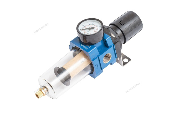 Воздушный фильтр с редуктором NORDBERG NP8214 (1/2")