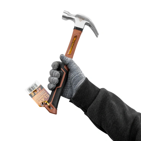 Молоток-гвоздодер 450гр.