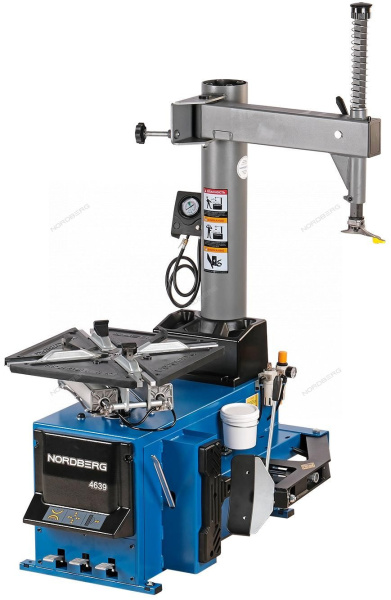 Станок шиномонтажный полуавтомат двухскоростной зажимы 13-26” 380 В взрывная подкачка NORDBERG 4639