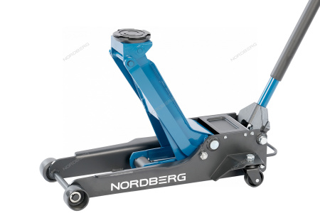 Домкрат подкатной грузоподъемность 3,5 тонн, подхват 95 мм, высота подъема 540 мм NORDBERG N32037