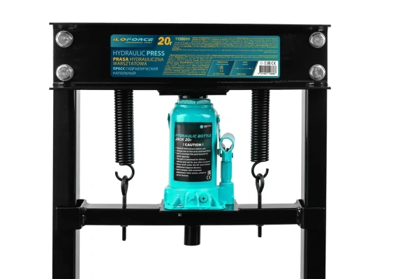 Пресс гидравлический напольный домкратного типа 20т(раб. высота: 0-640мм, раб. ширина: 410мм, ход штока: 125мм)