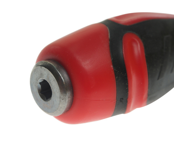 Отвертка крестовая усиленная со сквозным стержнем JTC 7622 (PH 3,0х200 мм)