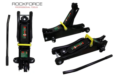 Домкрат подкатной гидравлический 2 т с низким подхватом (h min 80мм, h max 380мм)