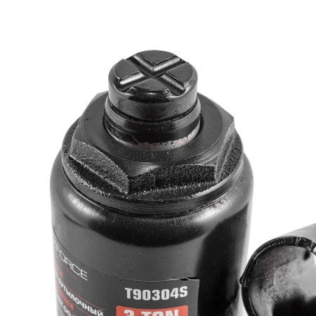 Домкрат бутылочный гидравлический с клапаном 3т (h min-180мм, h max-345мм, ход штока-105мм, ход винта-60мм) в кейсе