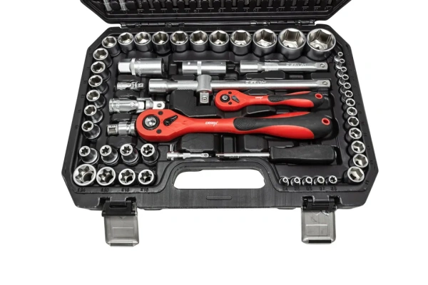 Набор инструментов 108пр.1/4''1/2''(6гр.)(4-32мм)