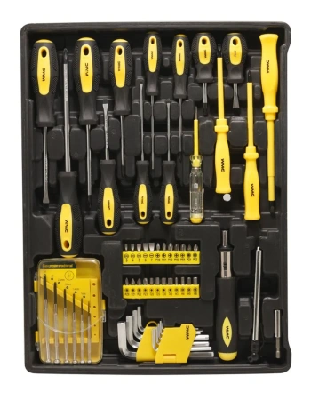 Набор инструментов 300пр 1/2'',1/4''(6гр.)(4-30мм,4 полки),''дорожный кейс''