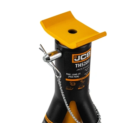 Подставка ремонтная с упорной пятой 2т (h min 265mm, h max 365mm)к-т 2шт