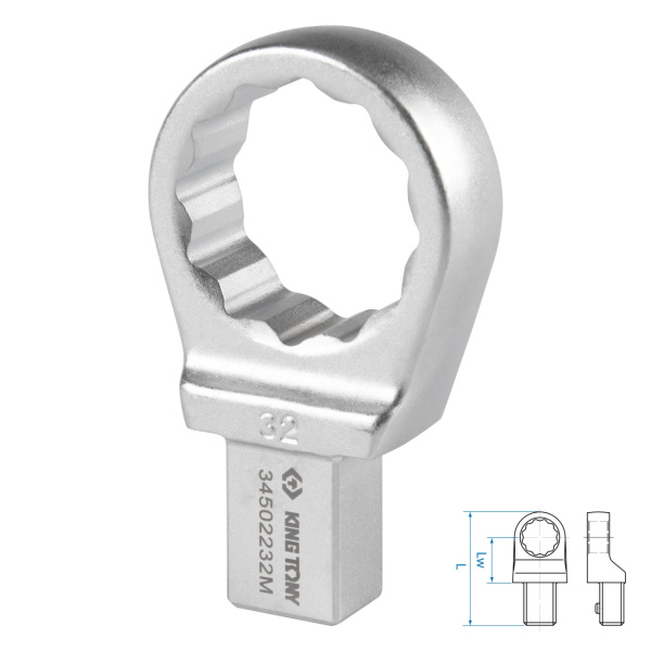 Насадка накидная серии FIT KING TONY 34502232M (32 мм, 14х18 мм)