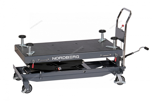 Стол подъемный гидравлический 1000 кг для АКБ электромобиля, двойные ножницы N3T1000GH