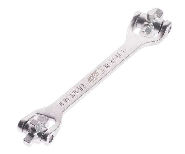 Ключ для маслосливных пробок 8 в 1 JTC JW0709 (S8, S10, S3/8", S1/2", H10, H12, H14, H17)