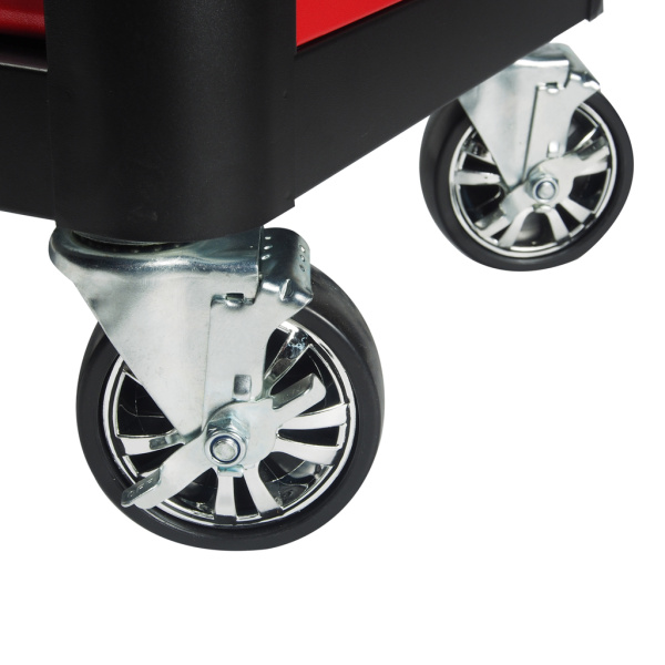 Тележка инструментальная красная JTC S1068 (7 секций)