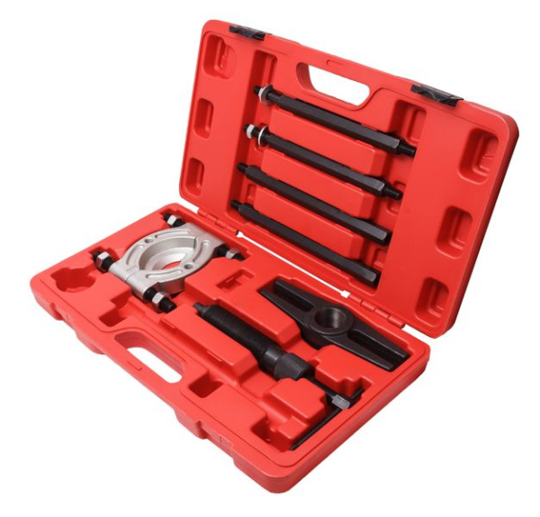 Съемник сегментного типа с гидравлическим винтом, 8пр. (75-105мм), в кейсе