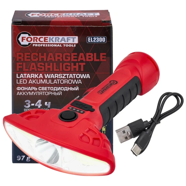 Фонарь светодиодный аккумуляторный