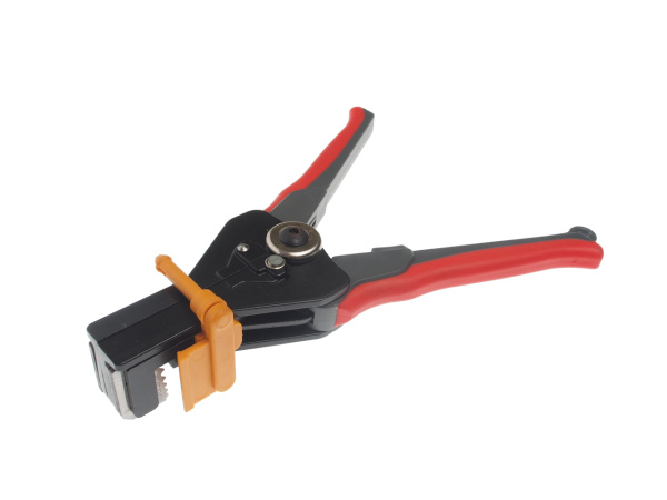 Клещи для снятия изоляции с кабелей JTC 5619A (1,0-3,2 мм, красные ручки)