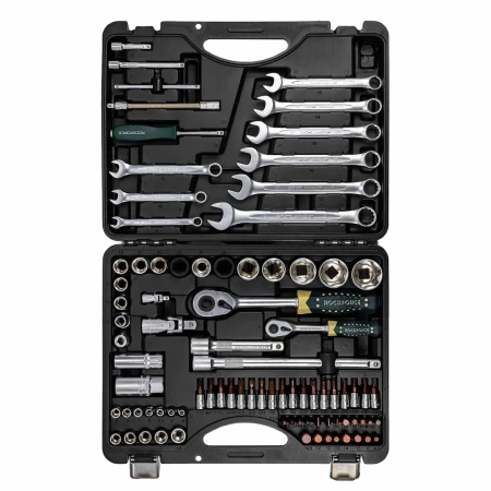 Набор инструментов 82+6пр. 1/4'',1/2''(сорв.гр.)