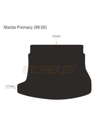 Mazda Premacy (99-05) Багажник copy