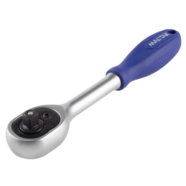 Трещотка МАСТАК 010-21626H, 1/4", 72 зубца, флажковая с кнопкой