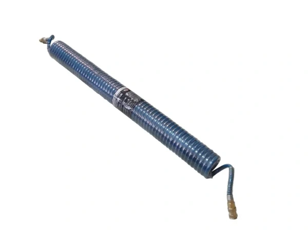 Шланг витой полиуретановый 8мм х 12мм х 10м с быстроразъемами (максимальное давление - 15bar, рабочая температура от -20 до +60 гр.)