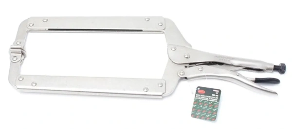 Зажим гейферный С-образный с ''плавающими губками''18''-450мм