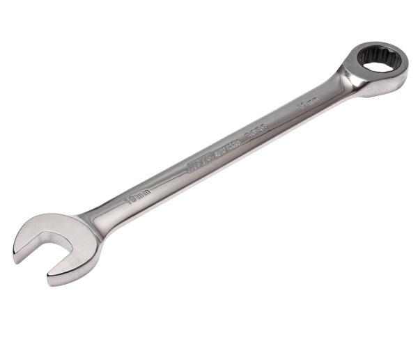 Ключ комбинированный трещоточный JTC 3039 (19х19 мм)