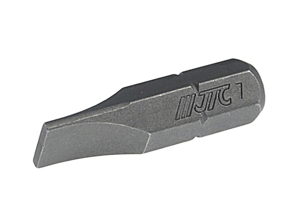 Бита шлицевая JTC 1122507 (1,2х7х25 мм, 1/4" DR, S2)