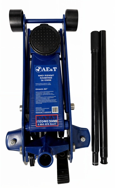Домкрат подкатной AE&T T31203 (3.5 т)