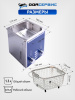 Ультразвуковая ванна с аналоговым управлением, подогревом, дегазацией и модуляцией 1.3 л ОДА Сервис ODA-DS13