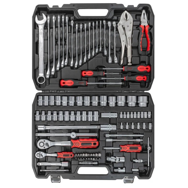 Набор инструментов 101пр., 1/4''1/2''(6гр.)(4-32мм)