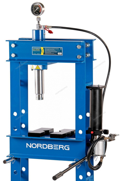 Пресс гидравлический NORDBERG N3630AL (30 т, пневмоуправление)