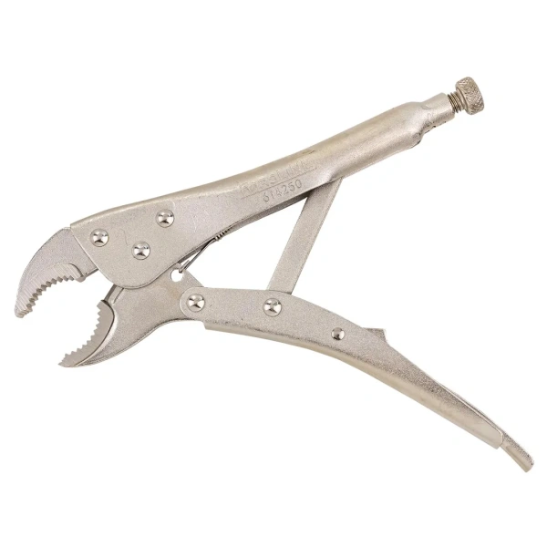 Зажим гейферный с ''овальными губками''10''-250мм, в блистер