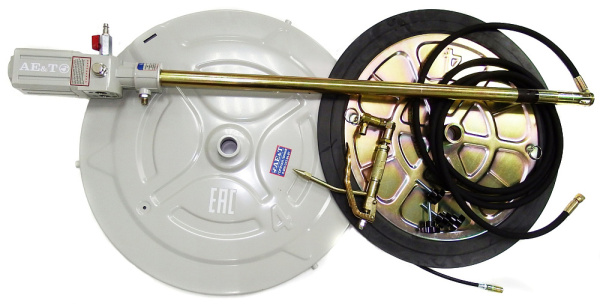 Нагнетатель густой смазки пневматический из бочки AE&T HG-77220