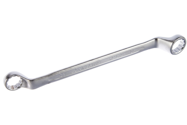 Ключ гаечный накидной W232426, изогнутый 75°, 24х26 мм