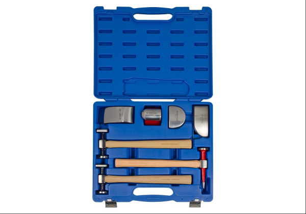 Набор рихтовочных молотков и поддержек KING TONY 9CF-307, 7 предметов