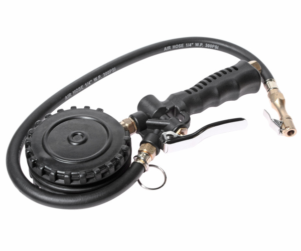 Манометр шинный многофункциональный JTC 4058 (до 170PSI, 12 Bar)