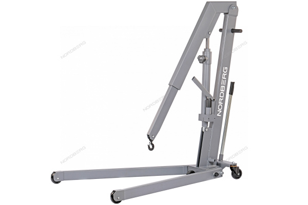 Кран гидравлический 1 тонна, складной N3711