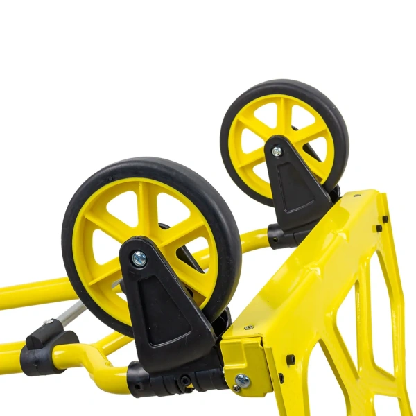 Тележка ручная складная с телескопической ручкой (г/п90кг,420х420х1005мм-в разложенном полож.,280х420-рабочая площадка, 150мм-Ø колес)