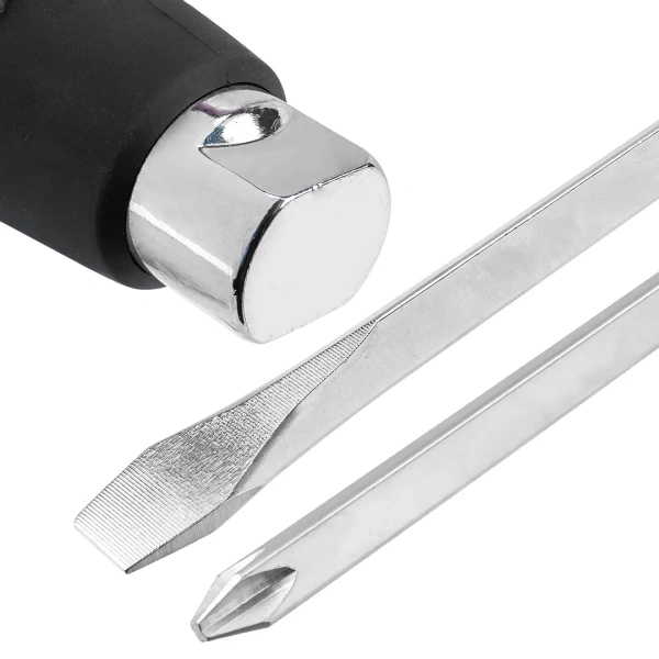 Набор отверток силовых магнитных ''Profi''S2, 6пр. (PH:2x100, 3x150мм, SL 5.5х125, 6.5х150, 10х200, 12х200мм)в лотке