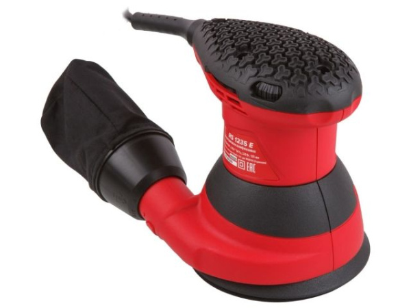 Эксцентриковая шлифмашина WORTEX RS 1235 E в кор. 320 Вт, 125 мм, 6000 - 13000 об/мин