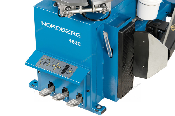 Станок шиномонтажный Nordberg 4638 полуавтомат 220/380В