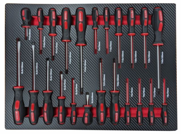 ТЕМП RC03.3018.P7 Инструментальная тележка, 7 выдвижных ящиков, 334 предмета