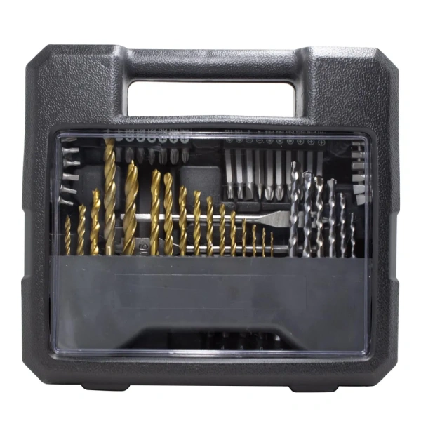 Набор инструментов 71пр(головки:4-10мм, биты, сверла),в кейсе