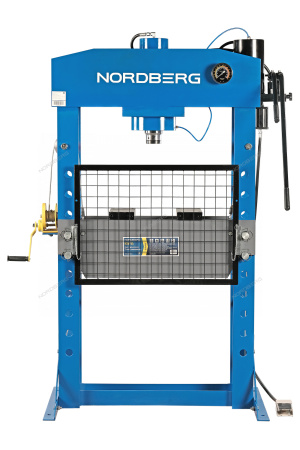 Пресс гидравлический NORDBERG N3676A (75 т, пневмоуправление)
