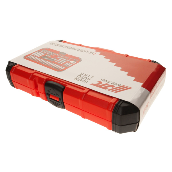 Набор головок торцевых и насадок 6-ти гранных JTC H247M (1/4", 4-14 мм, Т10-Т50, 47 предметов в кейсе)