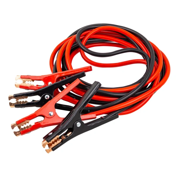 Стартовые провода 600 Aмпер, 3.5м, Øкабеля 10мм, Øжилы 0.25мм, кол-во жил 196 (морозостойкая изоляция), в чехле