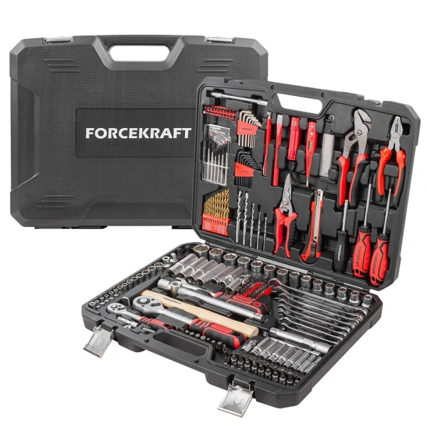 Набор инструментов 216пр. 1/4''1/2''(6гр.)(4-27мм)